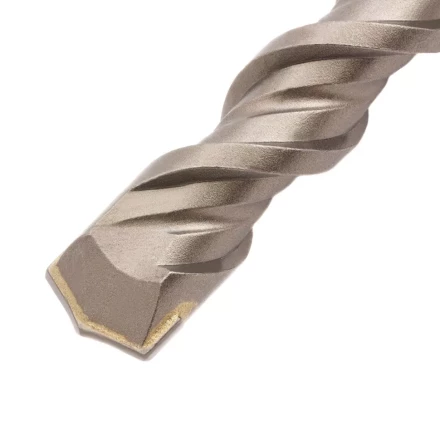 Бур по бетону, двойная спираль Denzel, 20 x 460 мм, три пылеотводящие кромки, 705049 купить в Кургане