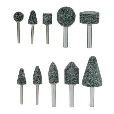 Набор шарошек для дрели (ПШМ), 10 шт Denzel 76028 купить в Кургане