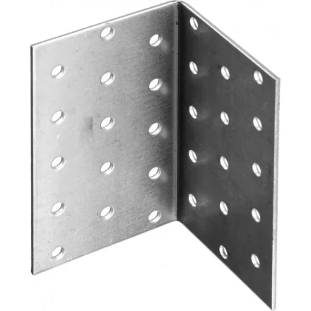 Крепежный угол ЗУБР &quot;МАСТЕР&quot; равносторонний, 100х60х60мм, 1шт 310206-100-060 купить в Кургане