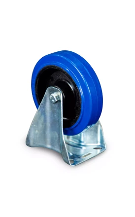 Колесо неповоротное из эластичной резины MW100 125 мм 1024406 купить в Кургане