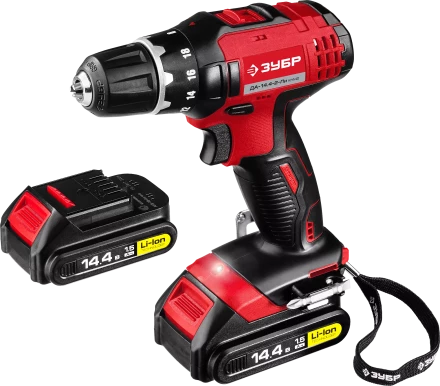 Дрель-шуруповерт 2 АКБ ДА-14.4-2-Ли КНМ2 серия МАСТЕР купить в Кургане