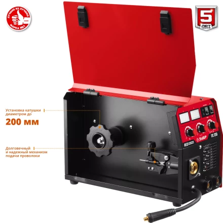 Полуавтомат сварочный инверторный МIG-MAG c функцией ММА ПС-200 серия МАСТЕР купить в Кургане