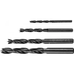 ЗУБР. Набор сверл по дереву, 4шт, 4-6-8-10 мм 29421-H4