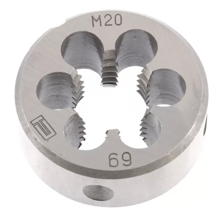 Плашка М20 х 2,5 мм СИБРТЕХ 77058 купить в Кургане