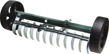 Грабли RACO садовые аэраторные, на колесах, оцинков., 12 зубцов, 400 мм 4230-53843 купить в Кургане