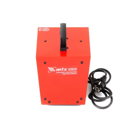 Тепловая пушка керамическая SHC-2000, квадратная, 230 В, 120 м3/ч, 1/2 кВт MTX 96422 купить в Кургане