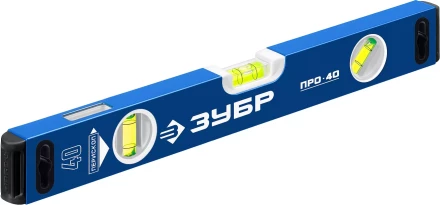 ЗУБР ПРО, 400 мм, уровень с усиленным профилем, Профессионал (34590-040) купить в Кургане