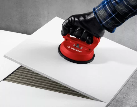 ЗУБР 40 кг, на присоске, одинарный пластмассовый подъемник (33724-1) купить в Кургане