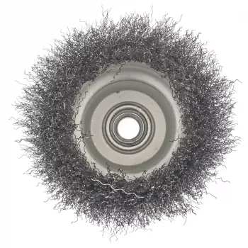 Щетка для УШМ 125 мм М14 &quot;чашка&quot; витая проволока СИБРТЕХ 746067 купить в Кургане