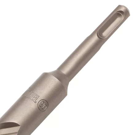 Бур по бетону Denzel, 20 x 600 мм , двойная спираль, три пылеотводящие кромки, 705050 купить в Кургане