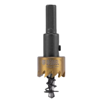 Коронка по металлу HSS, 20 мм, нитридтитановое покрытие Denzel 724101 купить в Кургане