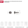 Саморезы ЗУБР "МАСТЕР" со сверлом оцинкованные, для крепления лист. металла до 2мм, полуцилиндр. головка, 3.8x11мм, 1000шт 4-300151-38-11 купить в Кургане
