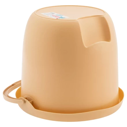 Ведро пластмассовое круглое Palisad 12 л, бежевое, Home 929495 купить в Кургане