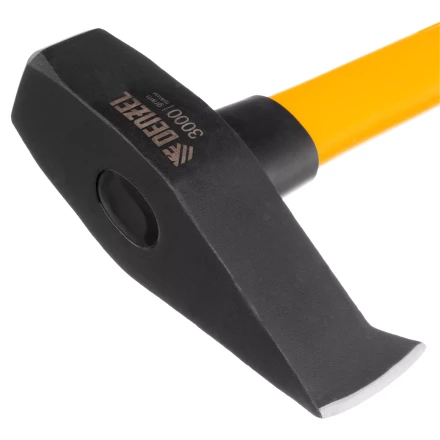 Колун-кувалда 3000 г Denzel 21851, кованая, фибергласовая  рукоятка c TPR покрытием, 880 мм купить в Кургане