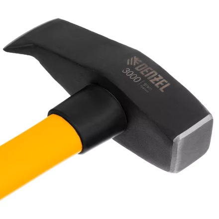 Колун-кувалда 3000 г Denzel 21851, кованая, фибергласовая  рукоятка c TPR покрытием, 880 мм купить в Кургане