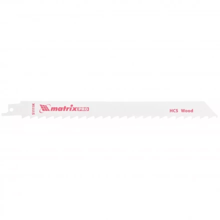 Полотна по дереву для сабельной пилы S1111K 200/8,5мм HCS 2 штуки  PRO Matrix 782012 купить в Кургане