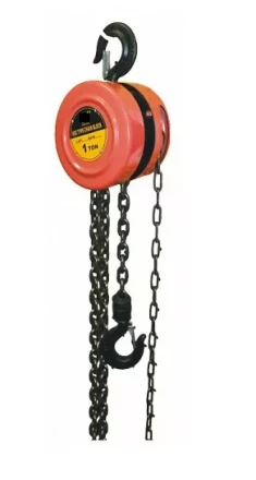 Таль ручная цепная тип HSZ-E г-п 1 тонн H=9 метра купить в Кургане