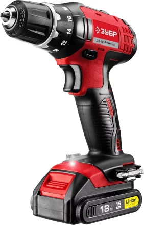 Дрель-шуруповерт 2 АКБ ДА-18-2-Ли КНМ2 серия МАСТЕР купить в Кургане