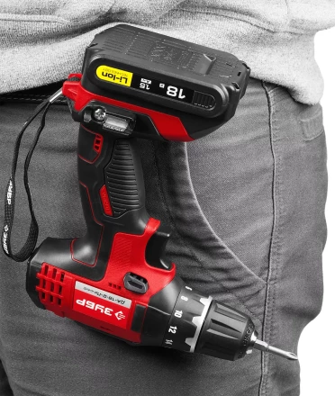 Дрель-шуруповерт 2 АКБ ДА-18-2-Ли КНМ2 серия МАСТЕР купить в Кургане