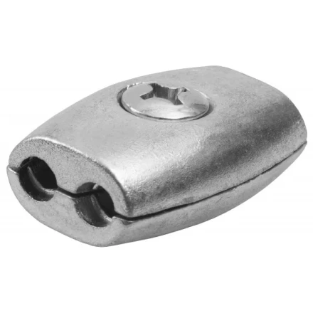 Зажим троса ЗУБР &quot;МАСТЕР&quot; &quot;Бочонок&quot;, 3мм, 2 шт 304456-03 купить в Кургане