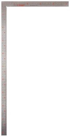 Угольник ЗУБР Цель 300 х 150 мм цельнометаллический нержавеющий Профессионал 34350-30 купить в Кургане