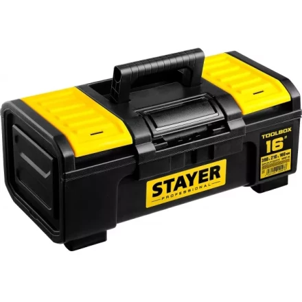 Ящик для инструмента &quot;TOOLBOX-16&quot; пластиковый, STAYER Professional 38167-16 купить в Кургане