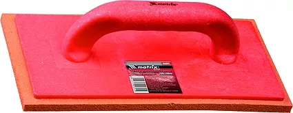Терка пластмассовая 280 х 140 мм резиновое покрытие  MATRIX 86801 купить в Кургане