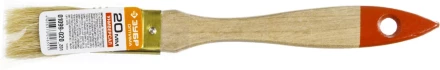 Кисть плоская ЗУБР &quot;УНИВЕРСАЛ-ОПТИМА&quot;, светлая щетина, деревянная ручка, 20мм 01099-020_z01 купить в Кургане