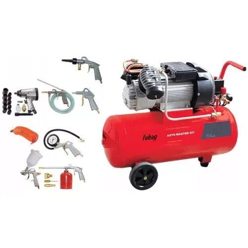 Компрессор масляный поршневой прямой привод Fubag VDC/50 AUTO MASTER KIT+10 купить в Кургане