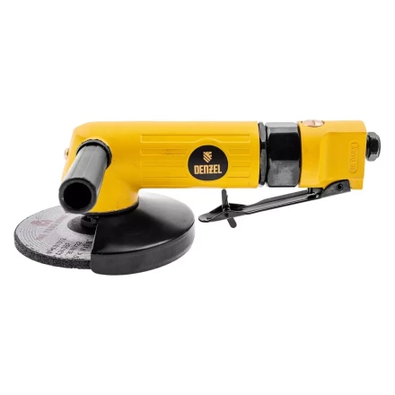 Пневматическая углошлифовальная машина Denzel 57477 AG125, 11000 об/мин, 125 мм, 186 л/мин купить в Кургане