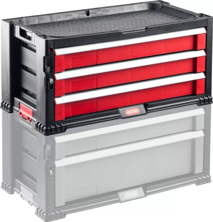 Ящик с 3 выдвижными полками "DRAWER-3", 22" KETER 38381-3 купить в Кургане