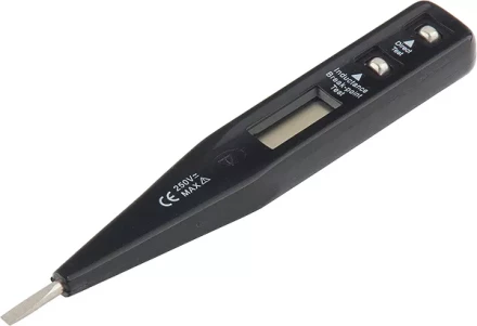 Тестер напряжения 12–220 В жидкокристаллический дисплей SPARTA 130805 купить в Кургане