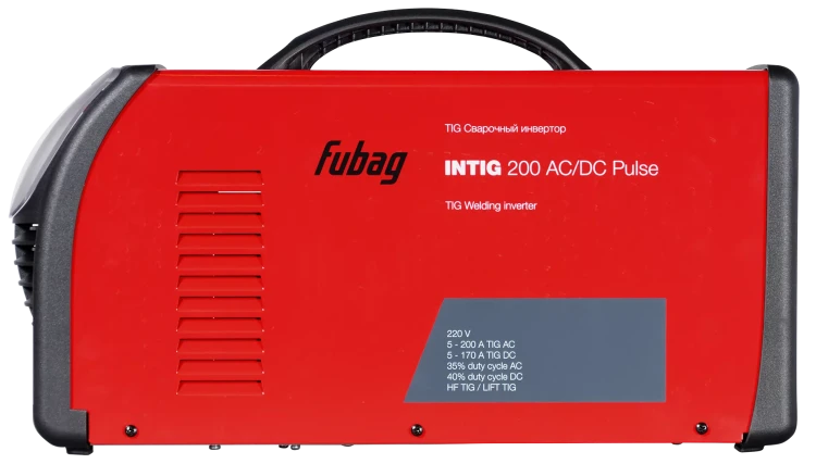 Сварочный инвертор INTIG 200 AC/DC PULSE с горелкой FB TIG 26 5P 4М Fubag купить в Кургане