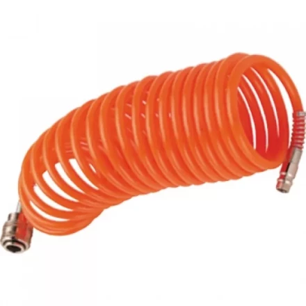 Шланг спиральный с фитингами рапид химически стойкий полиамидный рилсан 15 бар 8х10 мм 15 м Fubag купить в Кургане