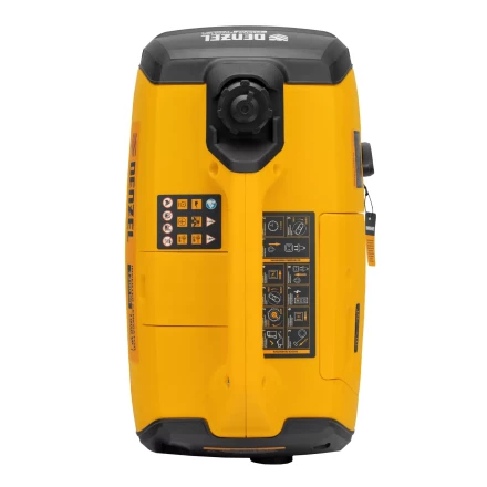 Генератор инверторный Denzel GT-1200iS, 1.2 кВт, 230 В, бак 2.4 л, закрытый корпус, ручной старт купить в Кургане