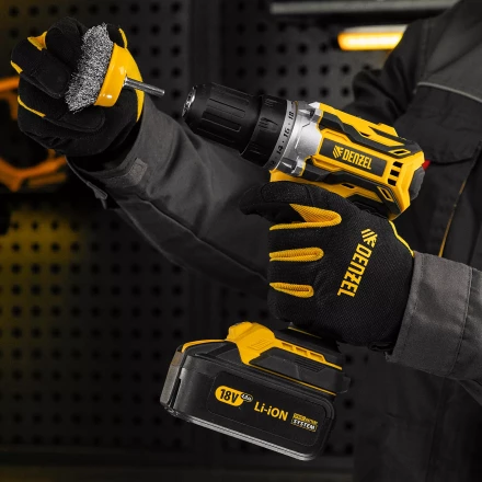 Щетка для дрели, 50 мм, Чашка, со шпилькой, нержавеющая витая проволока Denzel 744633 купить в Кургане