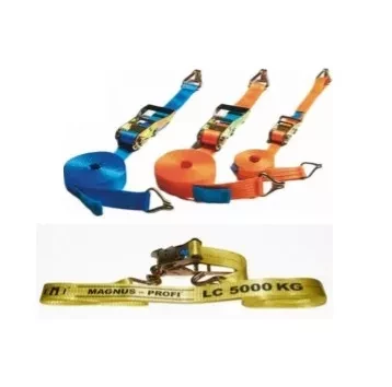 Ремни для стяжки груза Magnus-Profi р-н 8 тонн L=6 метра лента 60 мм без крюков купить в Кургане