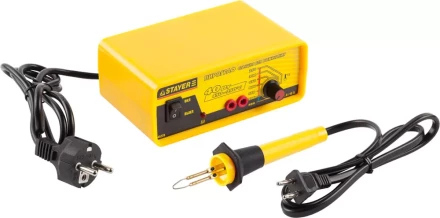 Станция STAYER &quot;EXPERT&quot; для выжигания (Пирограф), 2 сменных жала, температурный режим 450-750 °С, 40Вт 45228 купить в Кургане