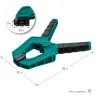 Струбцина KRAFTOOL SC-xx, пружинная 32227-8 купить в Кургане