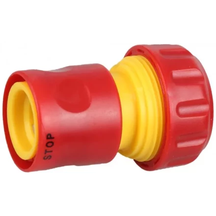 Соединитель GRINDA с автостопом, из ударопрочной пластмассы, 3/4&quot; 8-426330_z01 купить в Кургане