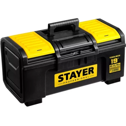 Ящик для инструмента &quot;TOOLBOX-19&quot; пластиковый, STAYER Professional 38167-19 купить в Кургане