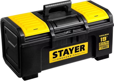 Ящик для инструмента &quot;TOOLBOX-19&quot; пластиковый, STAYER Professional 38167-19 купить в Кургане