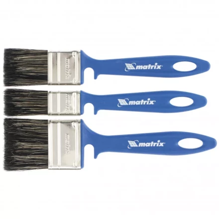 Набор кистей Водные краски 25 мм 35 мм 50 мм Color Line пластик Matrix 83349 купить в Кургане