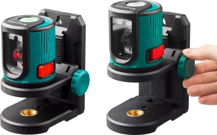 Нивелир лазерный линейный CL 20, сверхъяркий, KRAFTOOL 34700-2, держатель, 20м, IP54, точн. 0,2 мм/м 34700-2 купить в Кургане