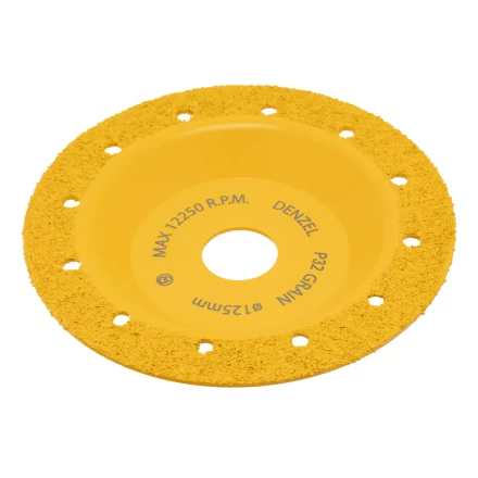 Чашка твёрдосплавная зачистная,125 мм, Плоская, мелкое зерно #32// Denzel 72978 купить в Кургане