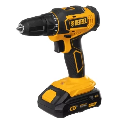 Дрель-шуруповерт аккумуляторная Denzel 26116, CDL-18-02BM, Li-Ion, 18 В, 2 аккумулятор
