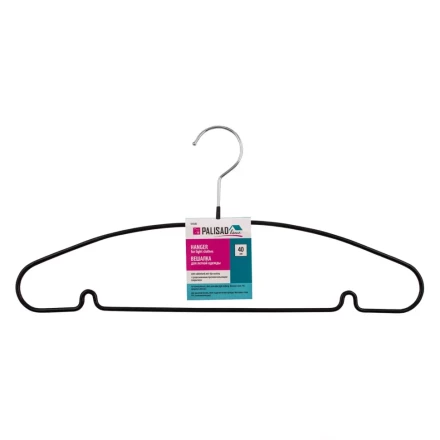 Вешалка Home Palisad 929285 для легкой одежды с прорезиненным противоскользящим покрытием 40 см купить в Кургане