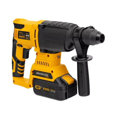 Перфоратор аккумуляторный BLRH-IB-26 Li-Ion, 18 В Denzel 26701 купить в Кургане