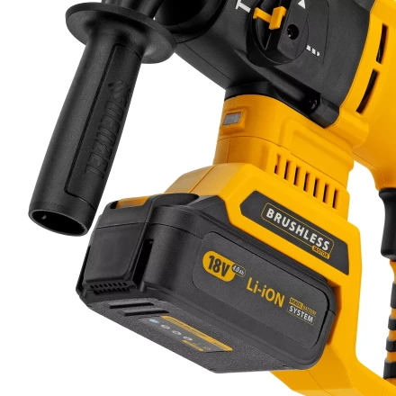 Перфоратор аккумуляторный BLRH-IB-26 Li-Ion, 18 В Denzel 26701 купить в Кургане