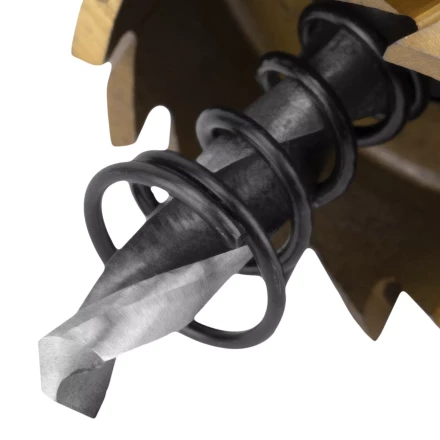 Коронка по металлу HSS, 25 мм, нитридтитановое покрытие Denzel 724104 купить в Кургане